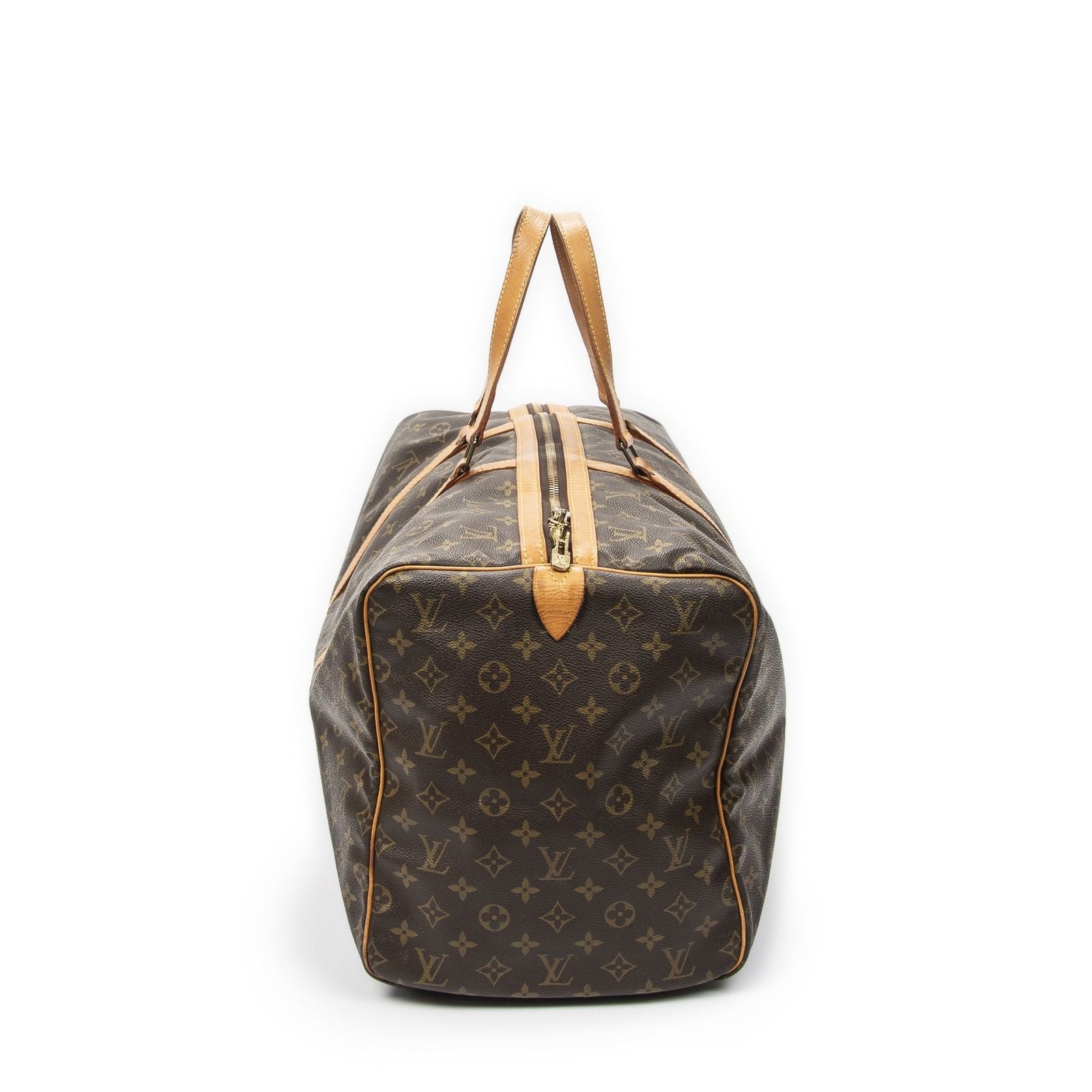 Louis Vuitton Sac Seau Pull Brown Monogram Canvas Shoulder Bag — view 4
