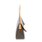 Louis Vuitton Mini Looping Brown Monogram Canvas Shoulder Bag — view 4
