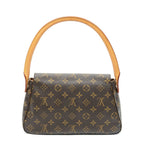 Louis Vuitton Mini Looping Brown Monogram Canvas Shoulder Bag — view 5
