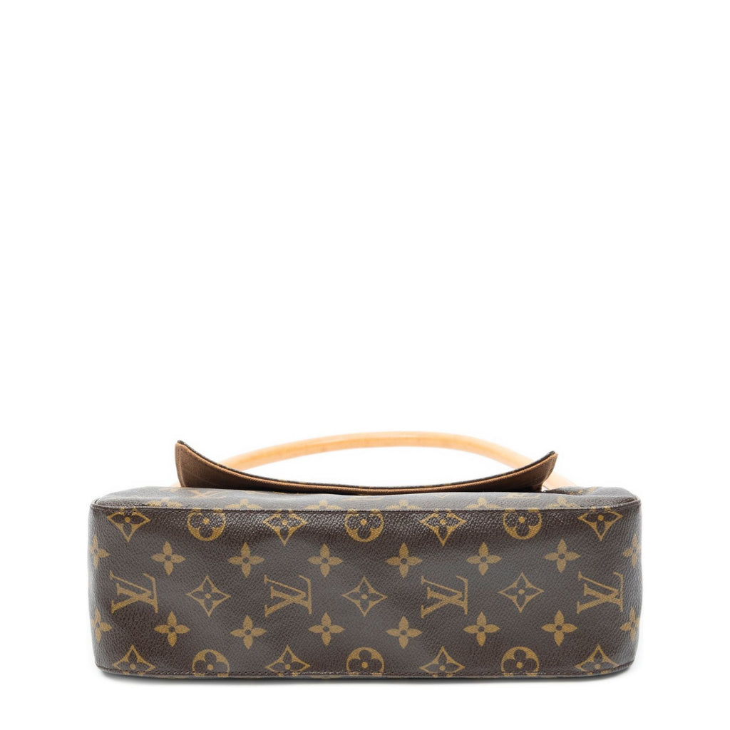 Louis Vuitton Mini Looping Brown Monogram Canvas Shoulder Bag — view 6