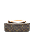 Louis Vuitton Mini Looping Brown Monogram Canvas Shoulder Bag — view 6