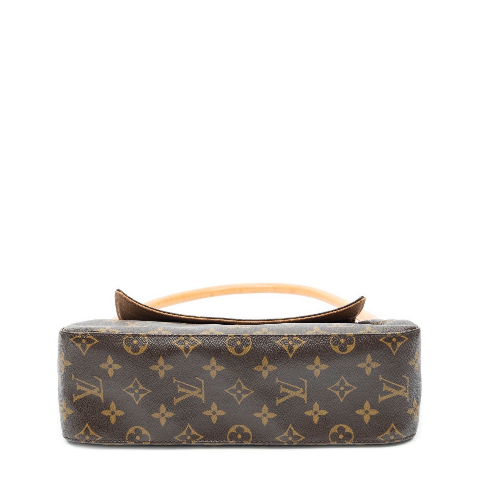 Louis Vuitton Mini Looping Brown Monogram Canvas Shoulder Bag — view 6