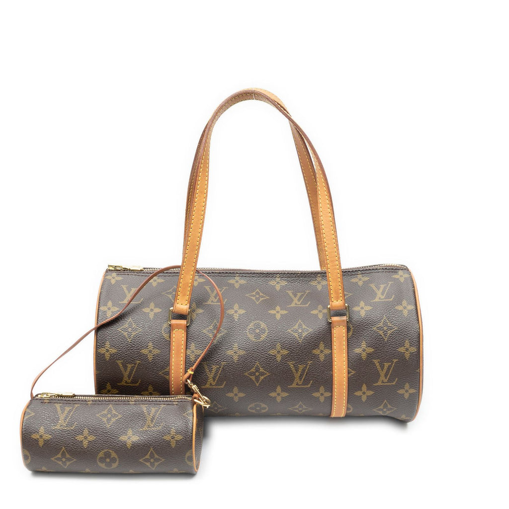 Louis Vuitton Papillon Brown Monogram Canvas Handbag