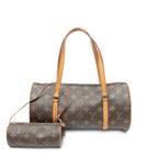Louis Vuitton Papillon Brown Monogram Canvas Handbag