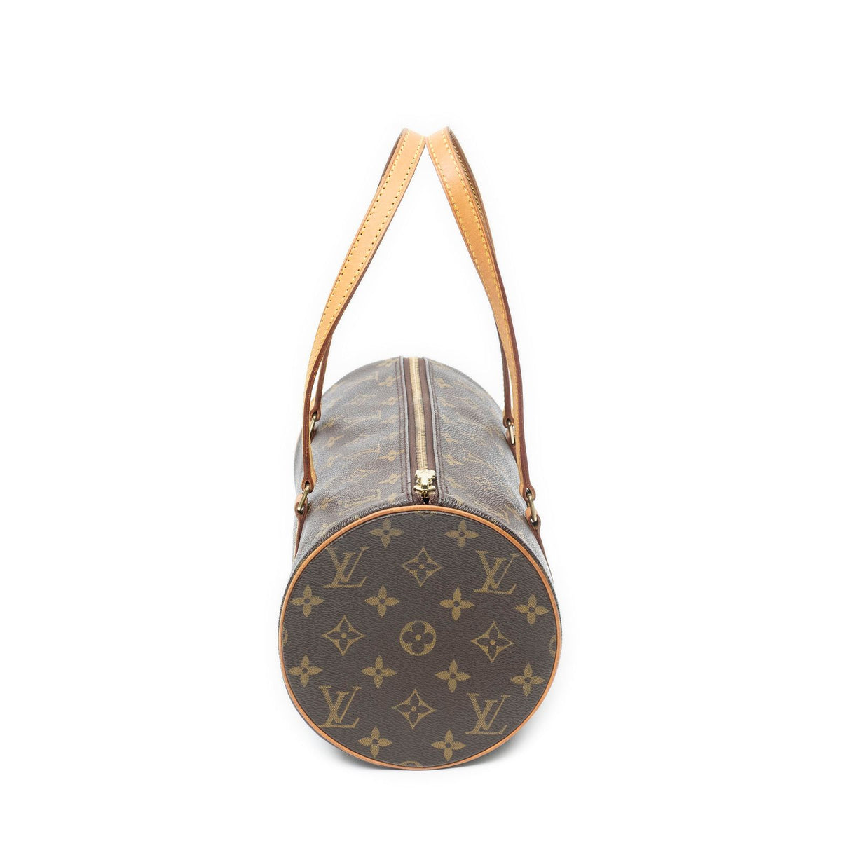 Louis Vuitton Papillon Brown Monogram Canvas Handbag — view 4