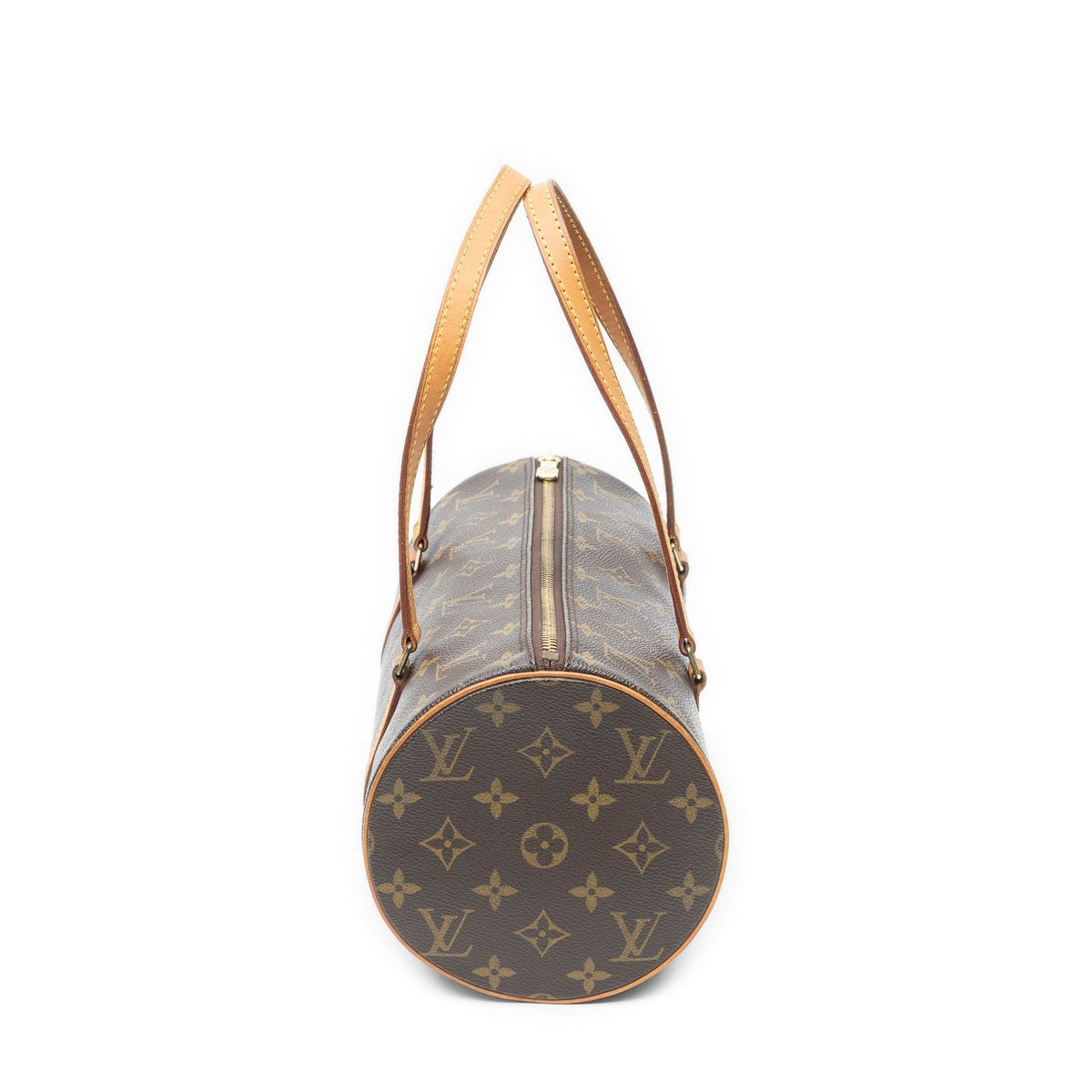 Louis Vuitton Papillon Brown Monogram Canvas Handbag — view 3