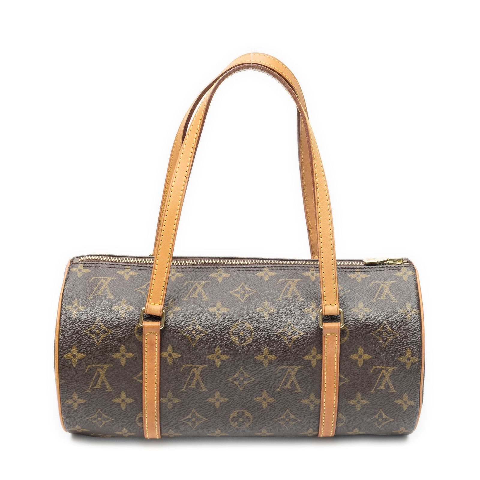 Louis Vuitton Papillon Brown Monogram Canvas Handbag — view 5