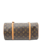 Louis Vuitton Papillon Brown Monogram Canvas Handbag — view 6