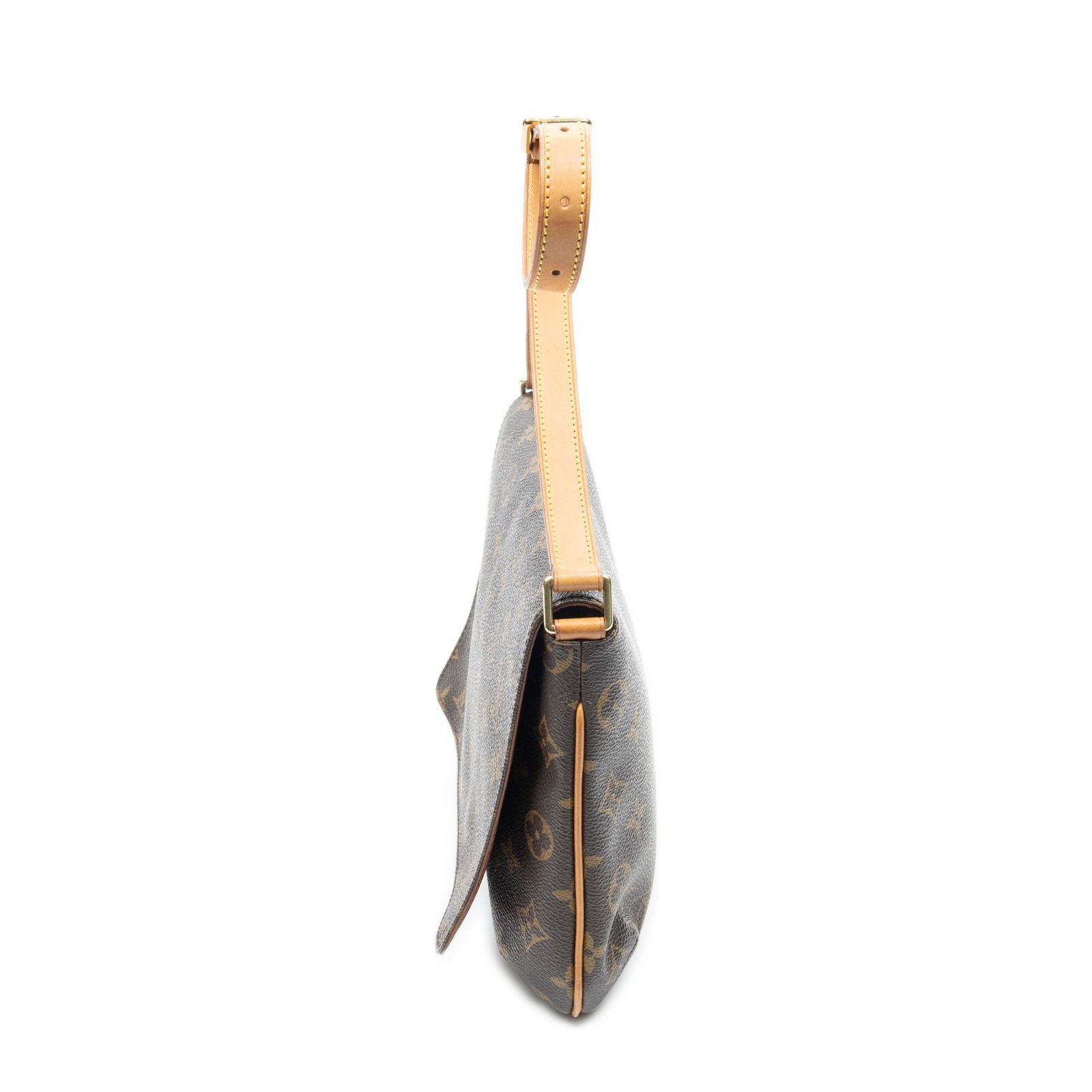 Louis Vuitton Musette Tango Brown Monogram Canvas Crossbody — view 3