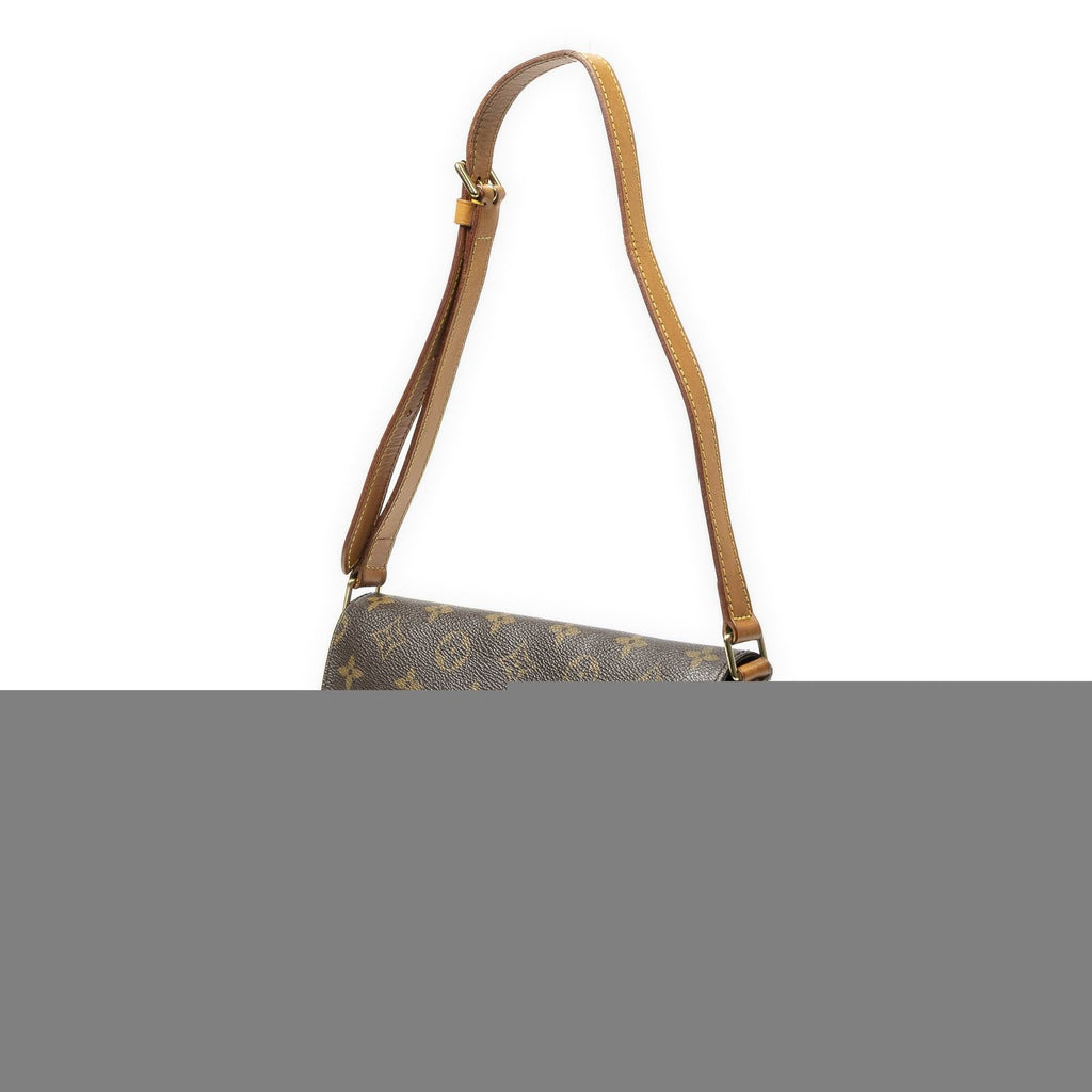 Louis Vuitton Musette Tango Brown Monogram Canvas Crossbody — view 2