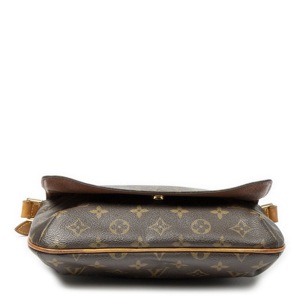 Louis Vuitton Musette Tango Brown Monogram Canvas Crossbody — view 6