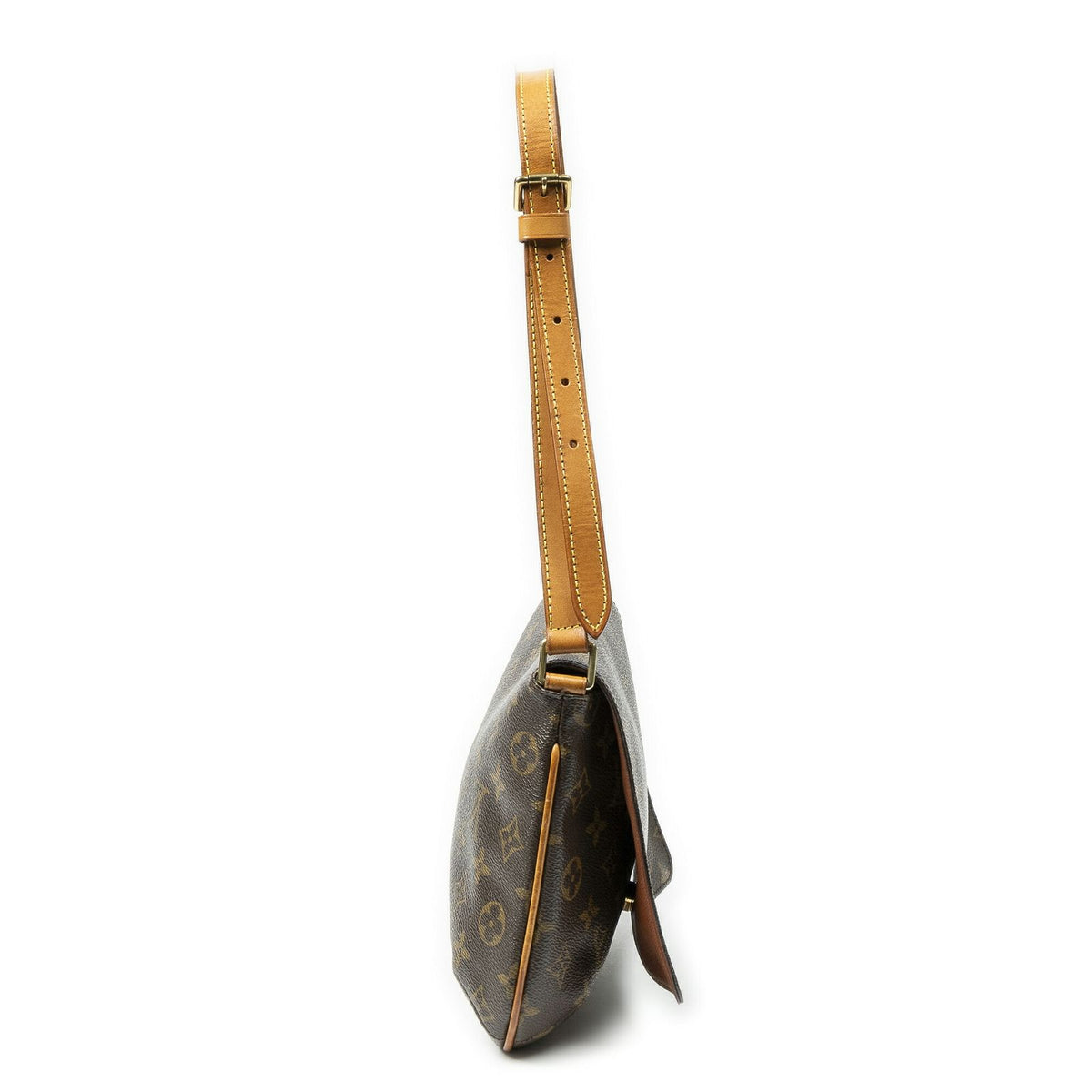 Louis Vuitton Musette Tango Brown Monogram Canvas Crossbody — view 4
