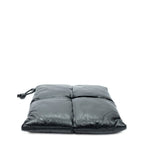 Bottega Veneta Padded Square Shape Wristlet Clutch Black Maxi Intrecciato — view 3