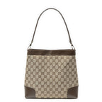 Gucci Shoulder Hobo Brown GG Canvas — view 5