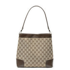 Gucci Shoulder Hobo Brown GG Canvas