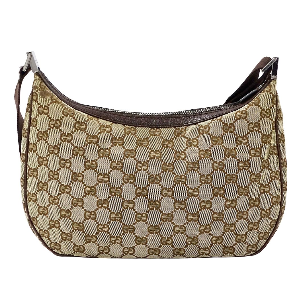 Gucci Shoulder Bag GG Canvas Beige Brown — view 2