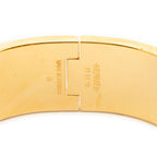 Hermes Clic Clac H Bracelet White Gold Plated — view 4