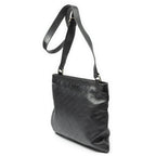 Gucci Large Square Zip Messenger Black Guccissima — view 2