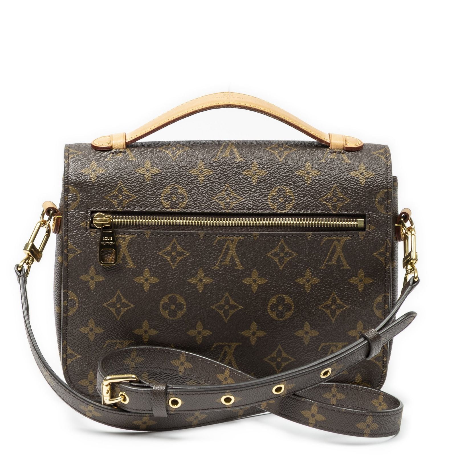 Louis Vuitton Metis Brown Monogram Canvas Handbag — view 5