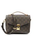 Louis Vuitton Metis Brown Monogram Canvas Handbag