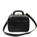 Chanel CC Vanity Top Handle Black Caviar Leather Handbag — view 5