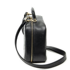 Chanel CC Vanity Top Handle Black Caviar Leather Handbag — view 3