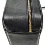 Chanel CC Vanity Top Handle Black Caviar Leather Handbag — view 7