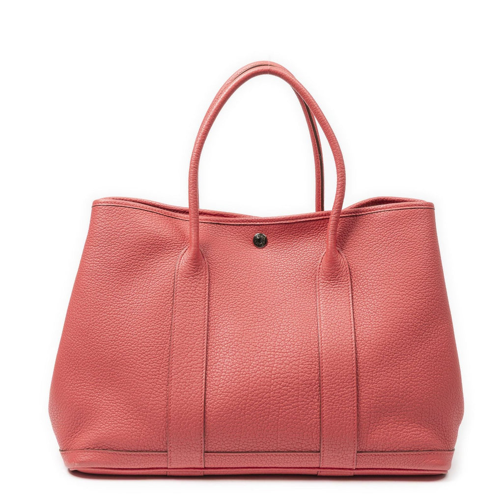 Hermes Garden Party Bougainvillea Negonda Leather Tote