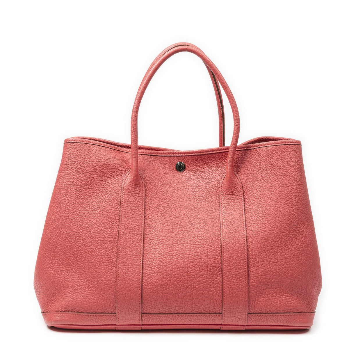 Hermes Garden Party Bougainvillea Negonda Leather Tote