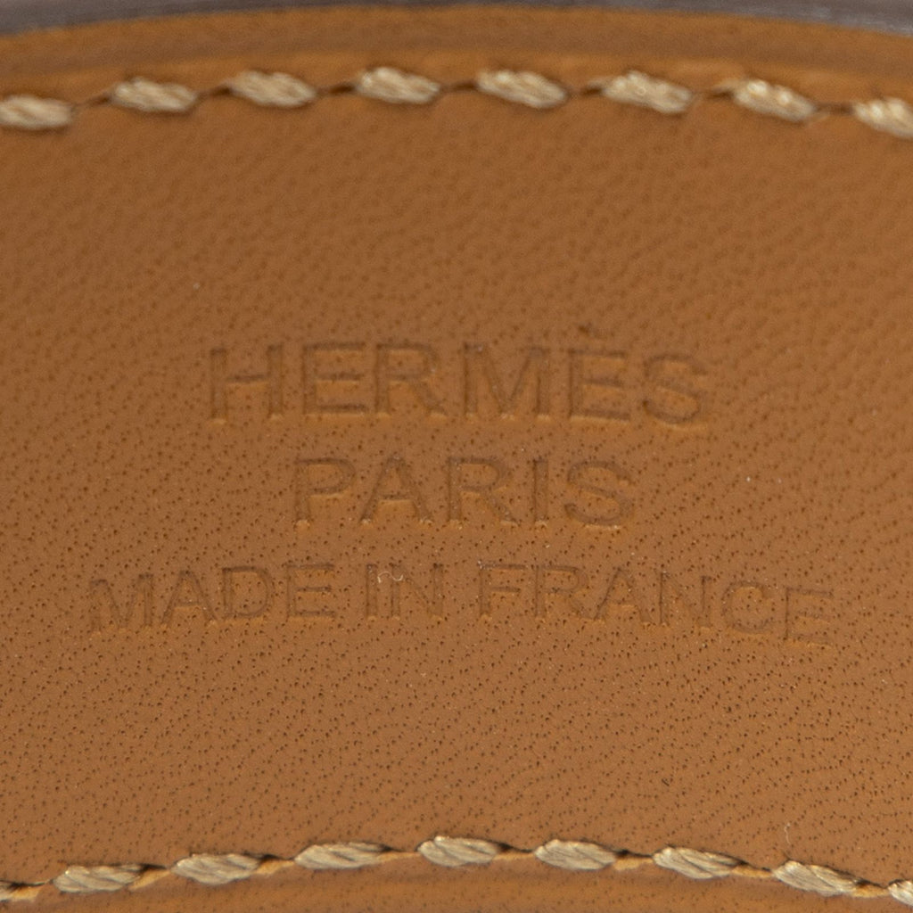 Hermes As de Coeur Collier de Chien Bracelet Red Swift Leather — view 5