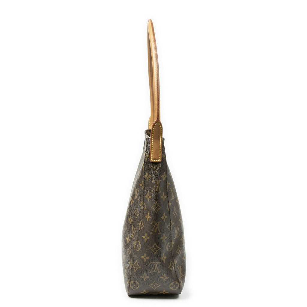 Louis Vuitton Looping Brown Monogram Canvas Shoulder Bag — view 3