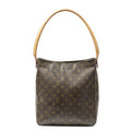 Louis Vuitton Looping Brown Monogram Canvas Shoulder Bag