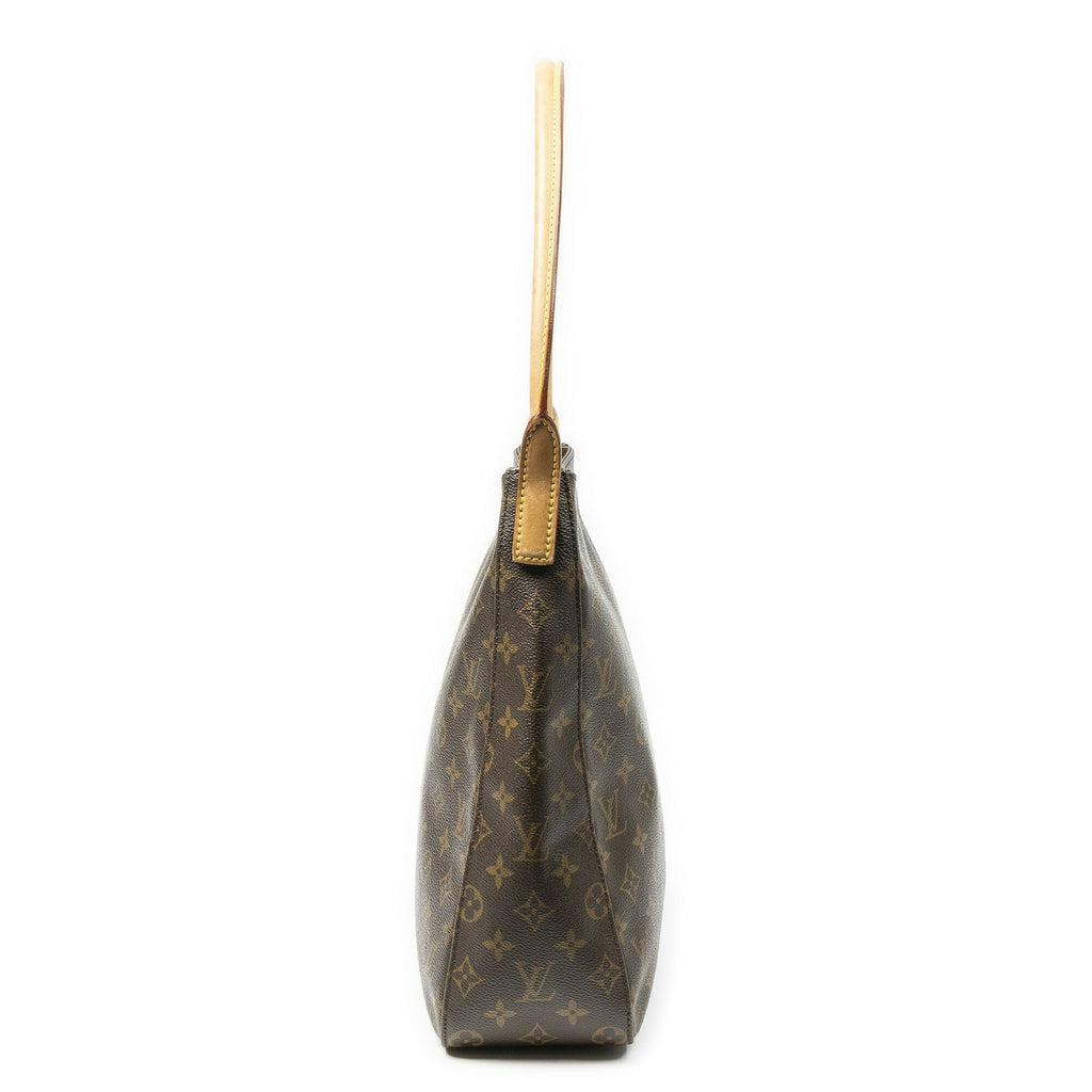 Louis Vuitton Looping Brown Monogram Canvas Shoulder Bag — view 3