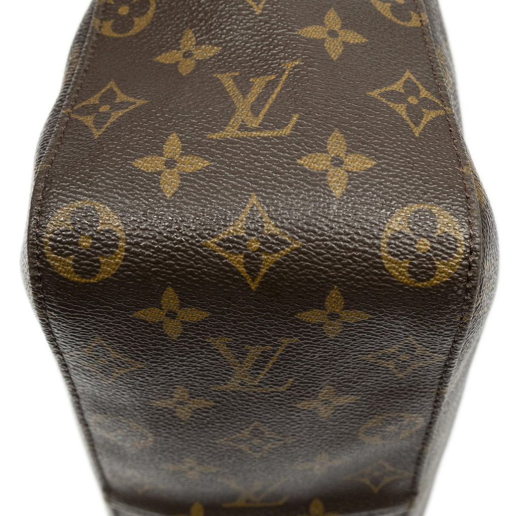 Louis Vuitton Looping Brown Monogram Canvas Shoulder Bag — view 8