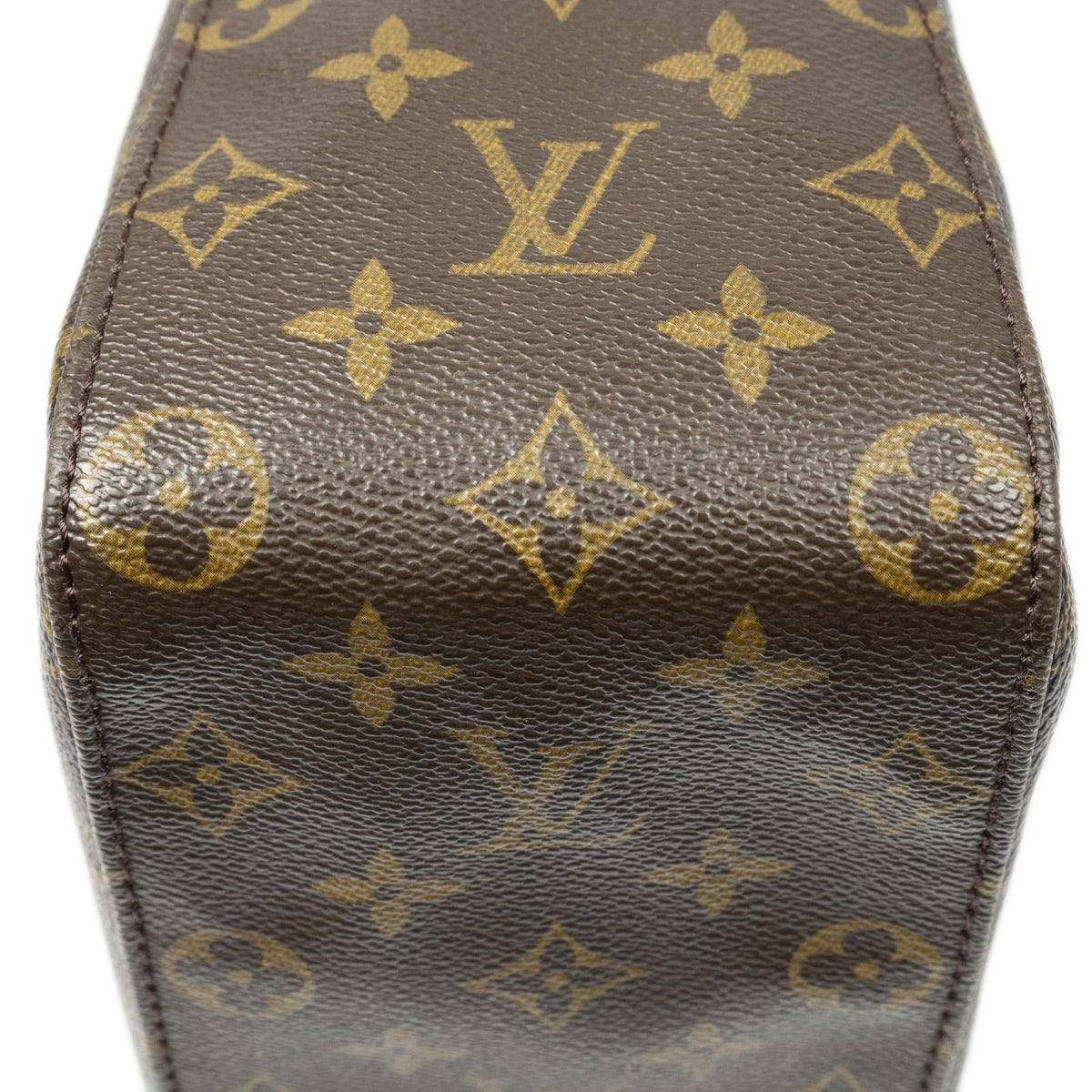 Louis Vuitton Looping Brown Monogram Canvas Shoulder Bag — view 7