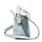 Loewe Mini Puzzle Bag Blue Calfskin Leather — view 4