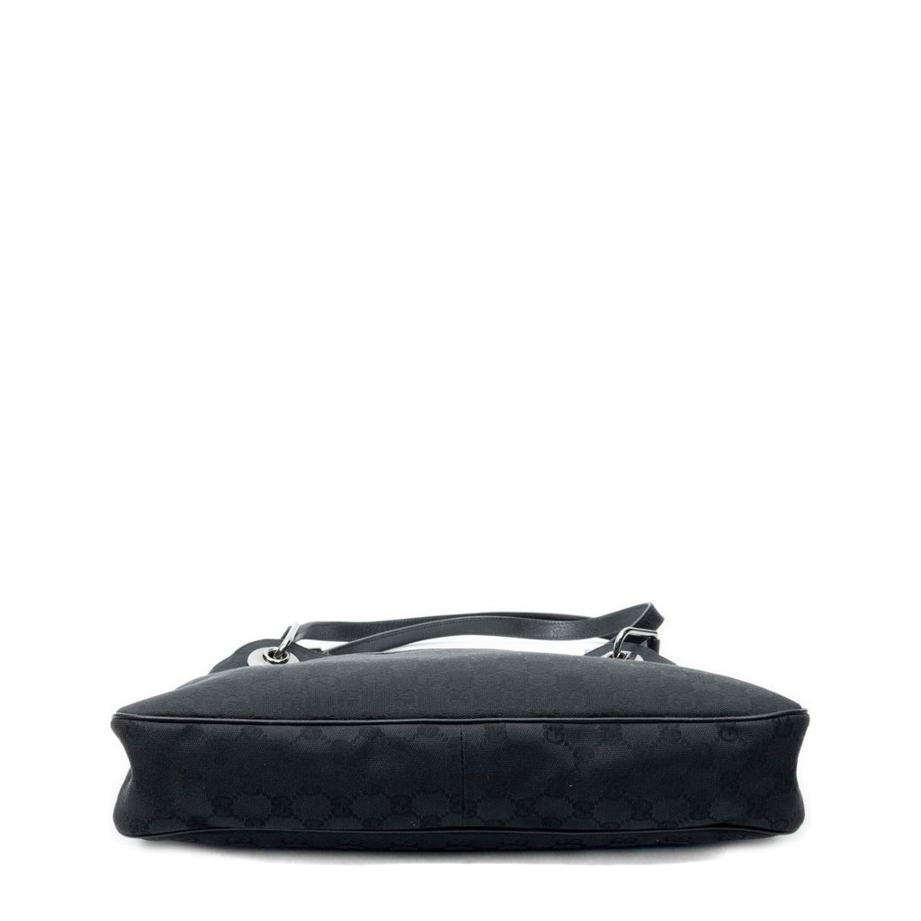 Gucci Medium Eclipse Tote Black GG Canvas — view 6