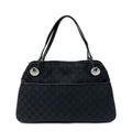 Gucci Medium Eclipse Tote Black GG Canvas