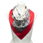 Hermes Scarf Red
