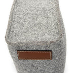 Gucci Diamante Tote Gray Matelasse Fur Canvas — view 8