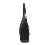 Gucci Front Pocket Zip Tote Black GG Canvas — view 4