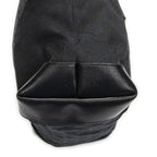 Gucci Front Pocket Zip Tote Black GG Canvas — view 7