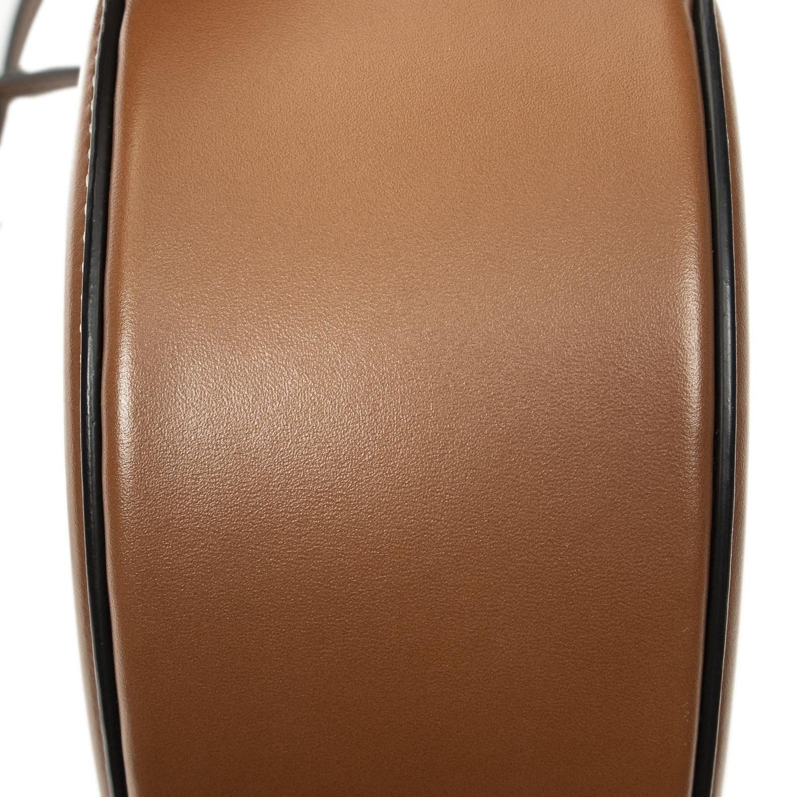 Celine Small Cuir Triomphe Oval Crossbody Brown Calfskin Leather — view 7