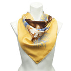 Hermes Scarf Yellow