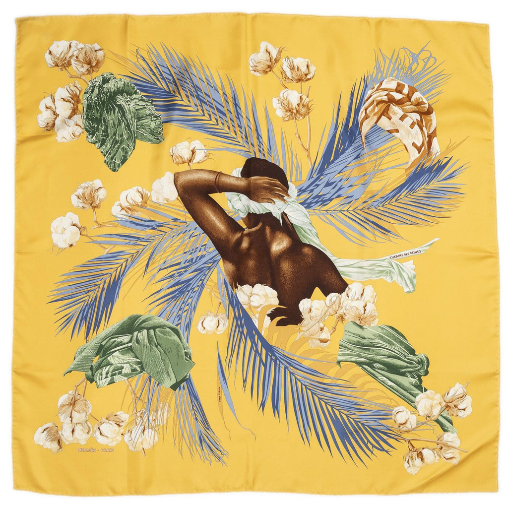 Hermes Scarf Yellow — view 2