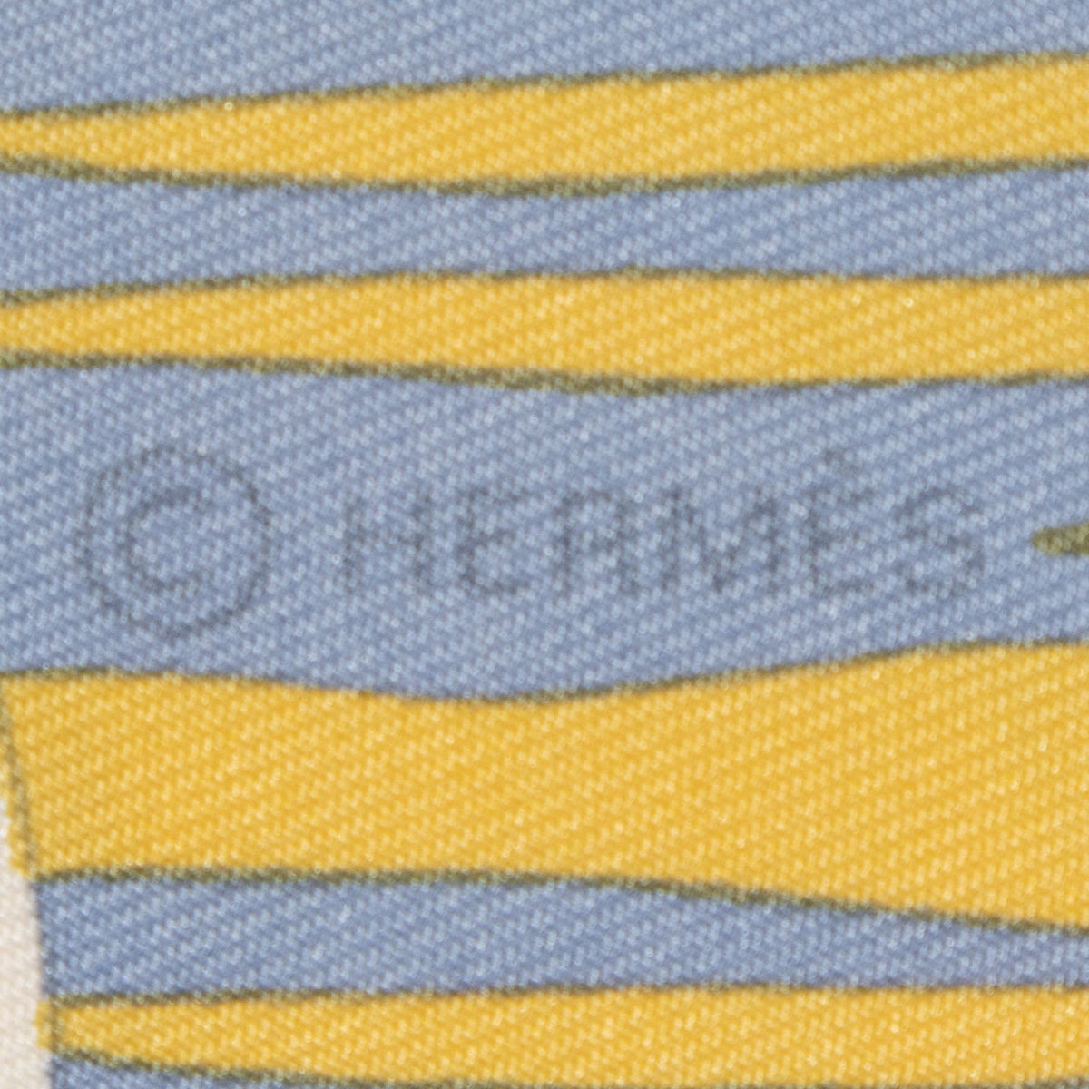 Hermes Scarf Yellow — view 4