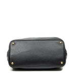 Prada Convertible Open Tote Black Vitello Daino — view 6