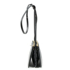 Celine Small Trio Crossbody Black Calfskin Leather — view 4