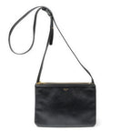 Celine Small Trio Crossbody Black Calfskin Leather