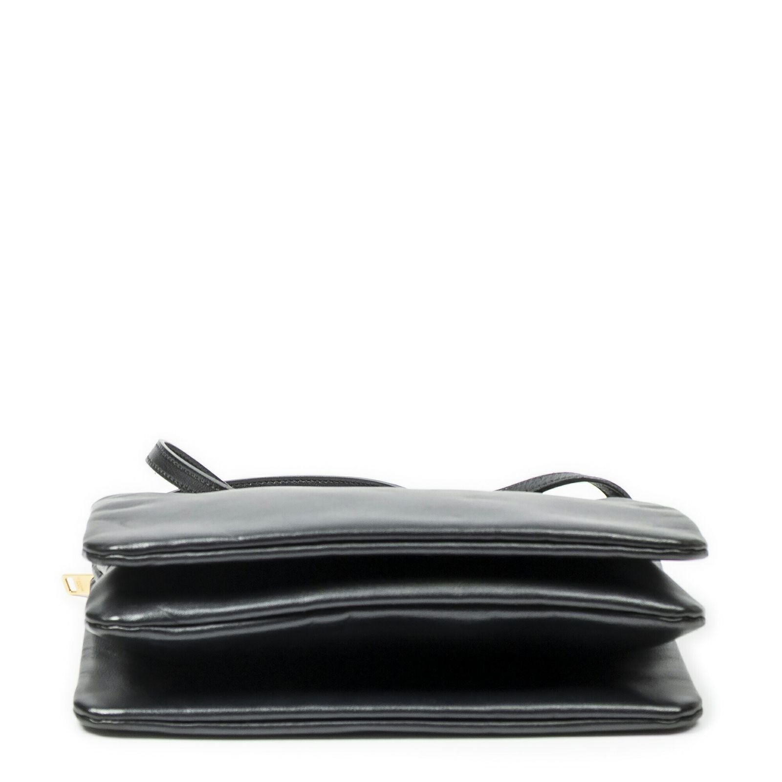 Celine Small Trio Crossbody Black Calfskin Leather — view 6